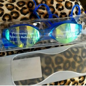 New Adult Mirrored Swim Goggles